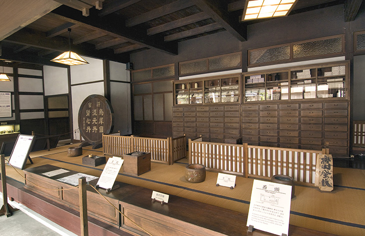 A Japansese pharmacy in Edo period