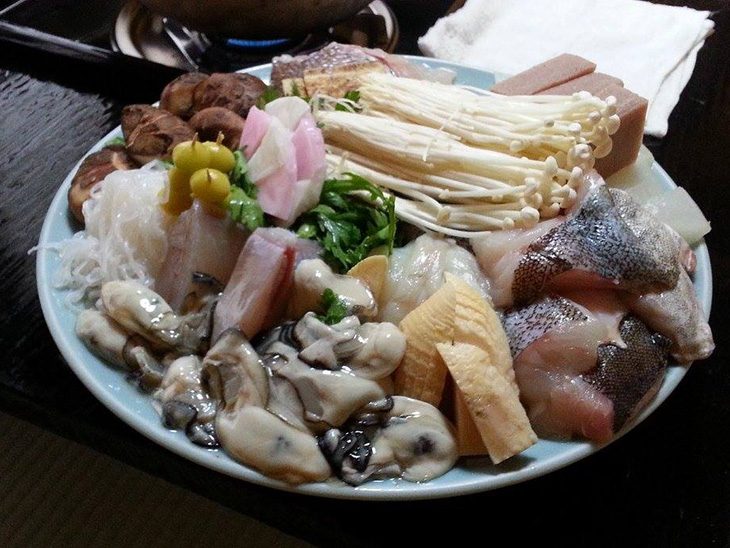 Nabe Taro's ingredients